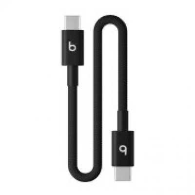 Cáp Apple-Beats USB-A to USB-C Woven 20cm Chính hãng Bolt Black