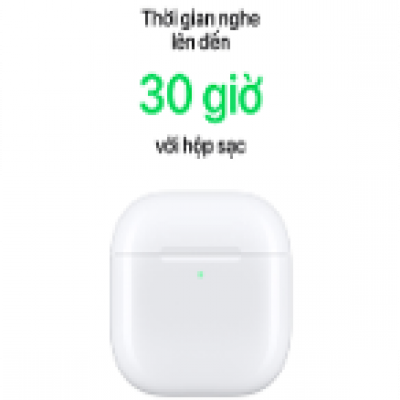 Tai nghe Bluetooth Apple AirPods 4 (ANC) A3055,A3056,A3059 Chính hãng WHITE