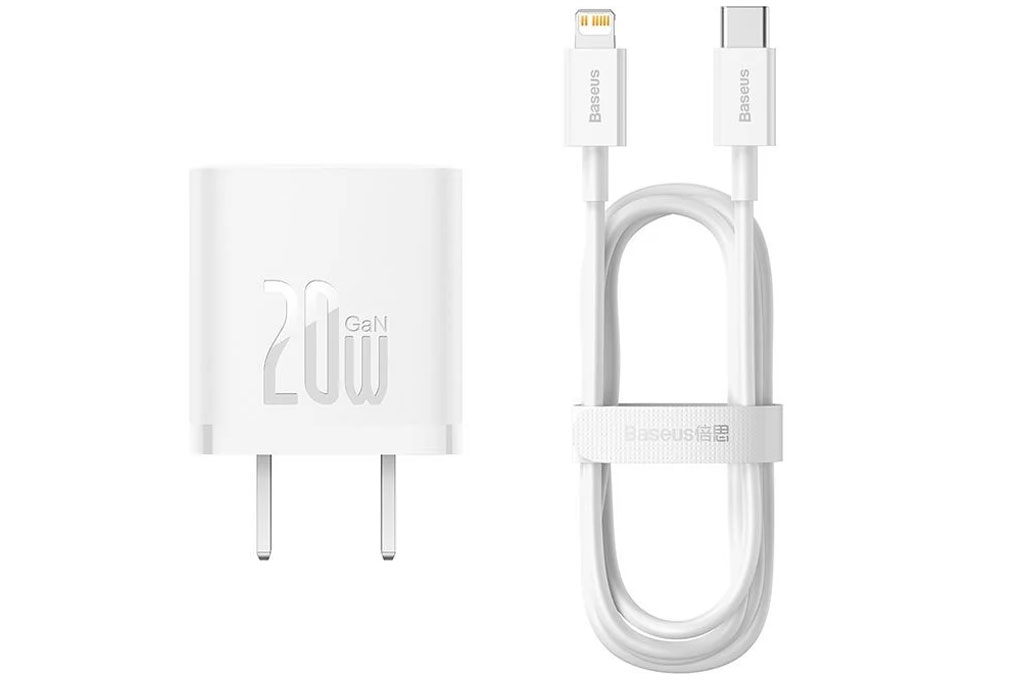 Bộ sạc nhanh 20W USB-C to Lightning Baseus GaN5 Fast Charger LVJ031-TC