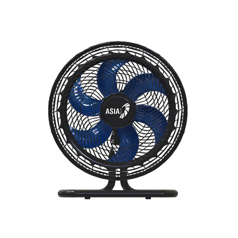 Quạt Sàn Asia Turbo Plus VY636092 - 90W Đen (Cánh Xanh)