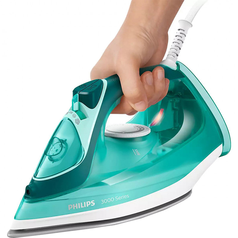 Bàn ủi hơi nước Philips DST3030/70/Xanh ngọc đậm