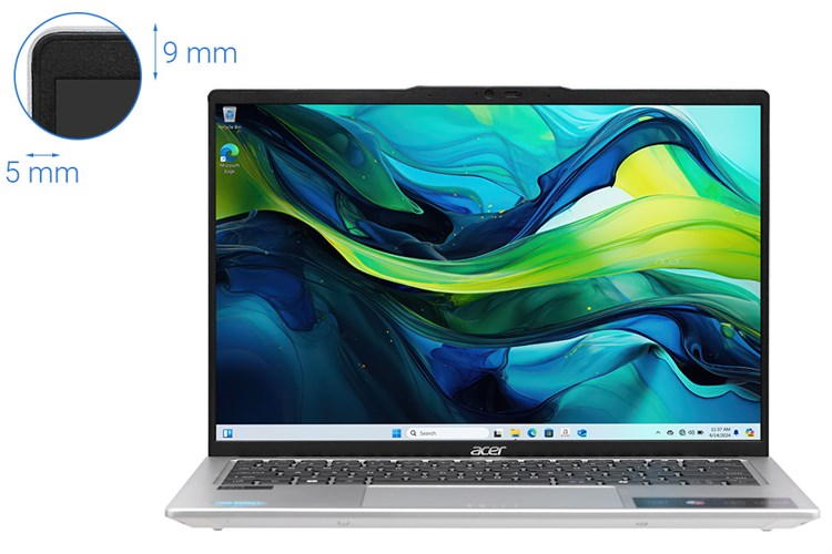 Laptop Acer Swift Go 14 SFG14-73-71ZX Ultra 7 155U NX.KSLSV.002 (Ultra 7 155U/16GB/512GB/14" 2.8K/IPS/Win 11)