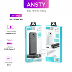Pin sạc DP Ansty 20.000mAh USB/USB-C sạc nhanh Ap-067