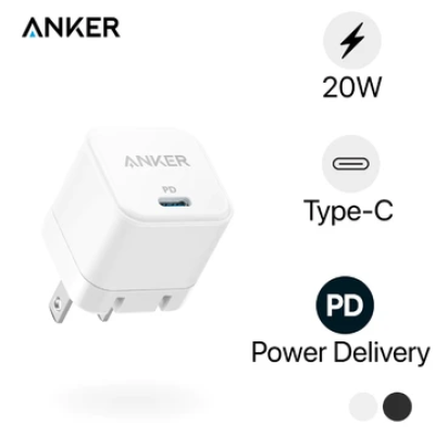 Đầu nối sạc nhanh 20W USB-C Anker PowerPort III A2149J21 White