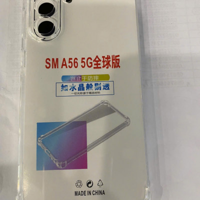 ỐP Lưng Samsung A56 5G dẻo trong chống sốc WHITE