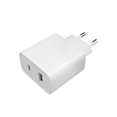 Đầu nối sạc nhanh 33W Type-A/Type-C Xiaomi White
